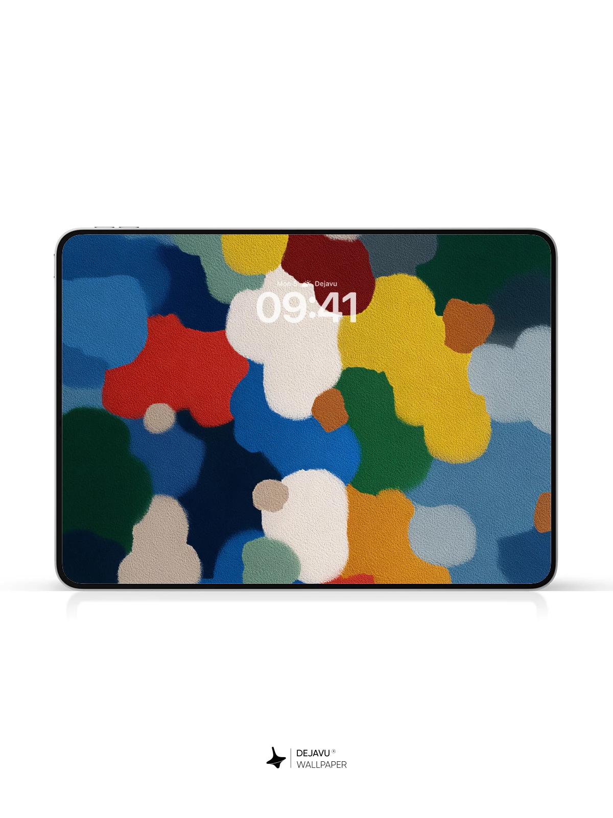 Colorful Abstract Shapes Wallpaper 4K for iPhone Lock Screen