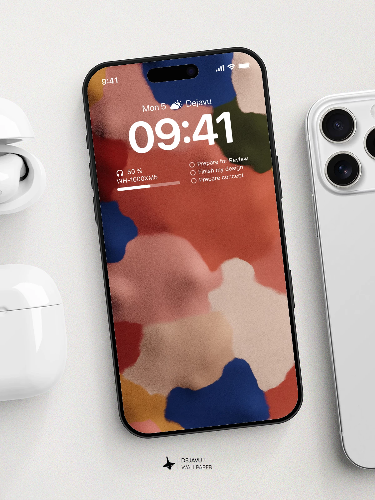 Abstract Multicolor Wallpaper 4K for Mobile Background