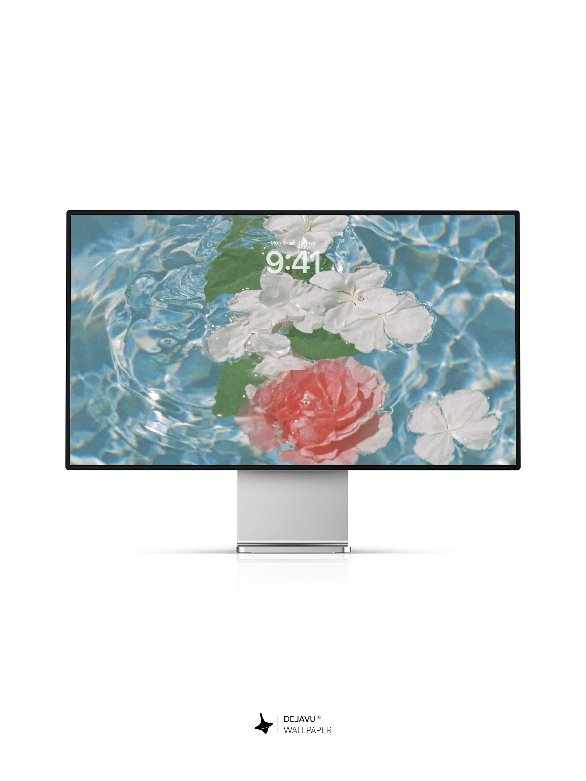 Floating Flowers Wallpaper 4K for iPhone Lock Screen