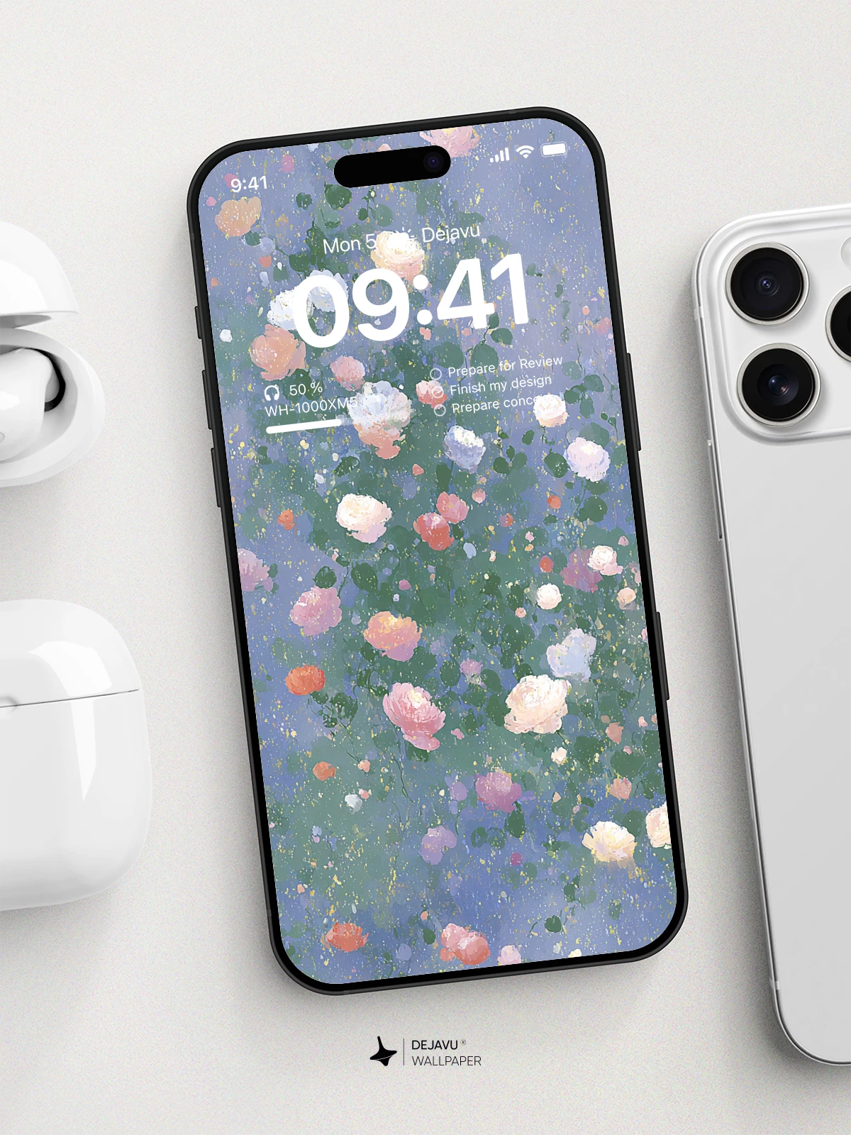 Floral Wallpaper 4K for iPhone Lock Screen