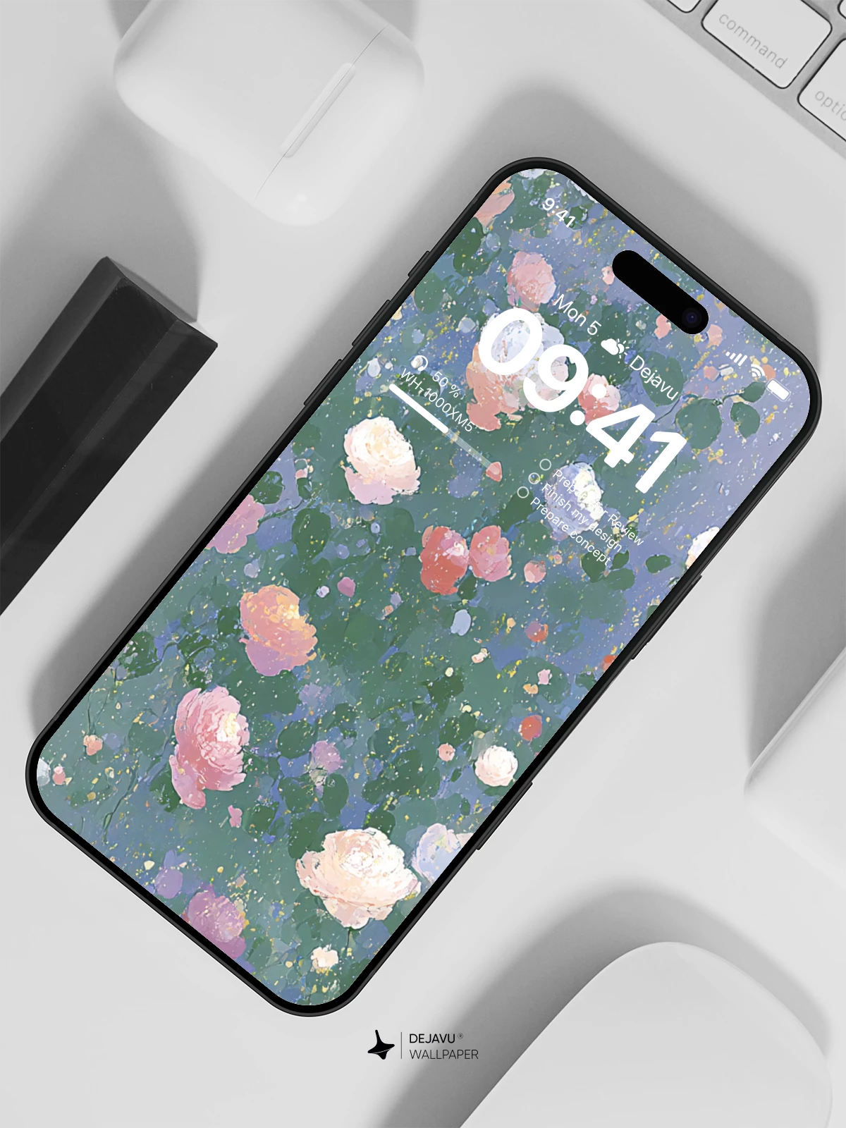 Floral Wallpaper 4K for iPhone Lock Screen