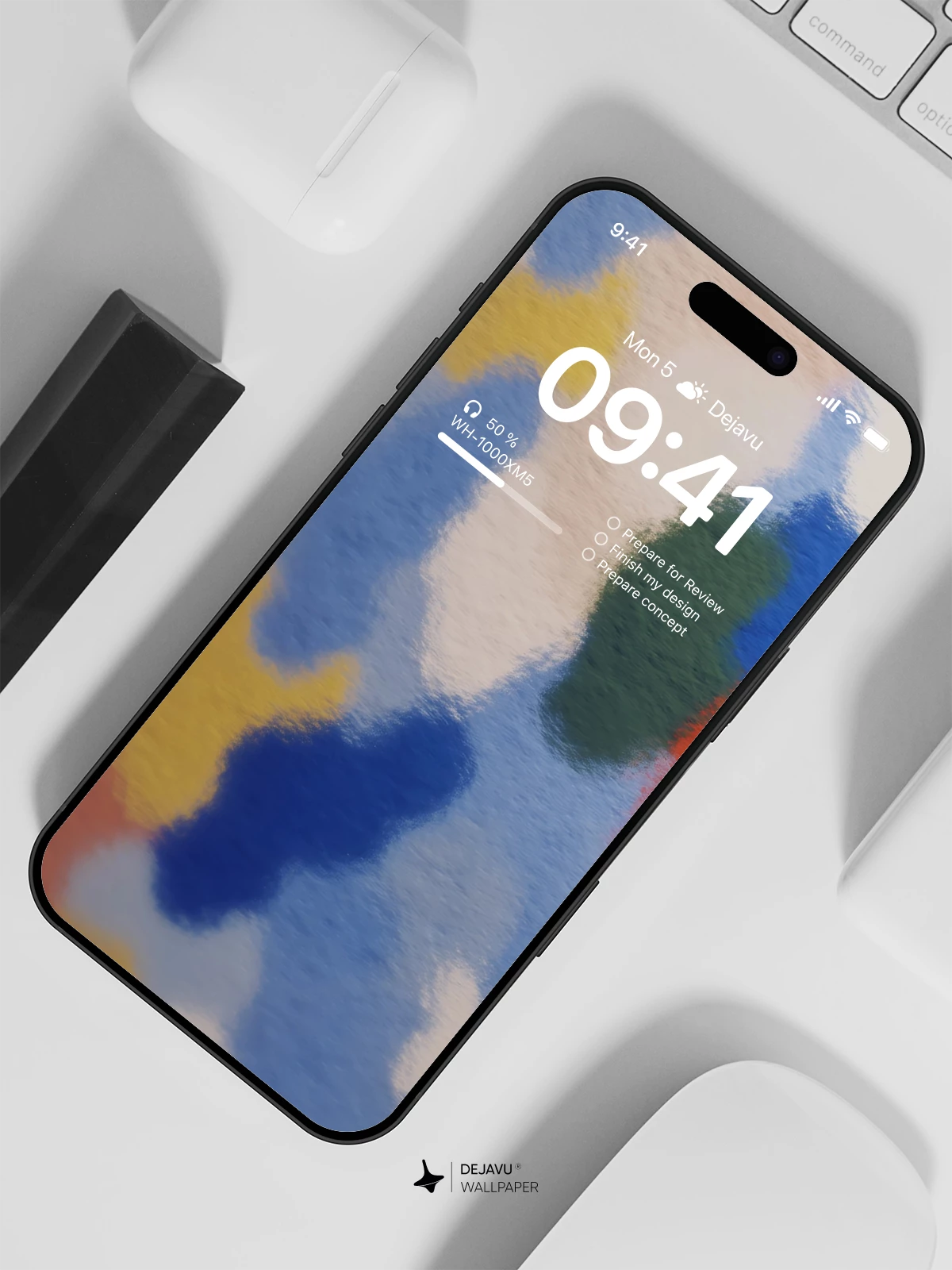 Colorful Abstract Wallpaper 4K for iPhone Lock Screen