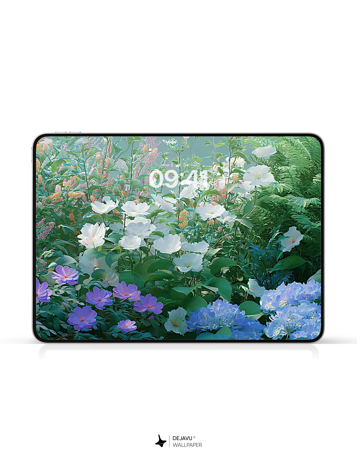 Vibrant Floral Garden Wallpaper 4K for iPhone Lock Screen