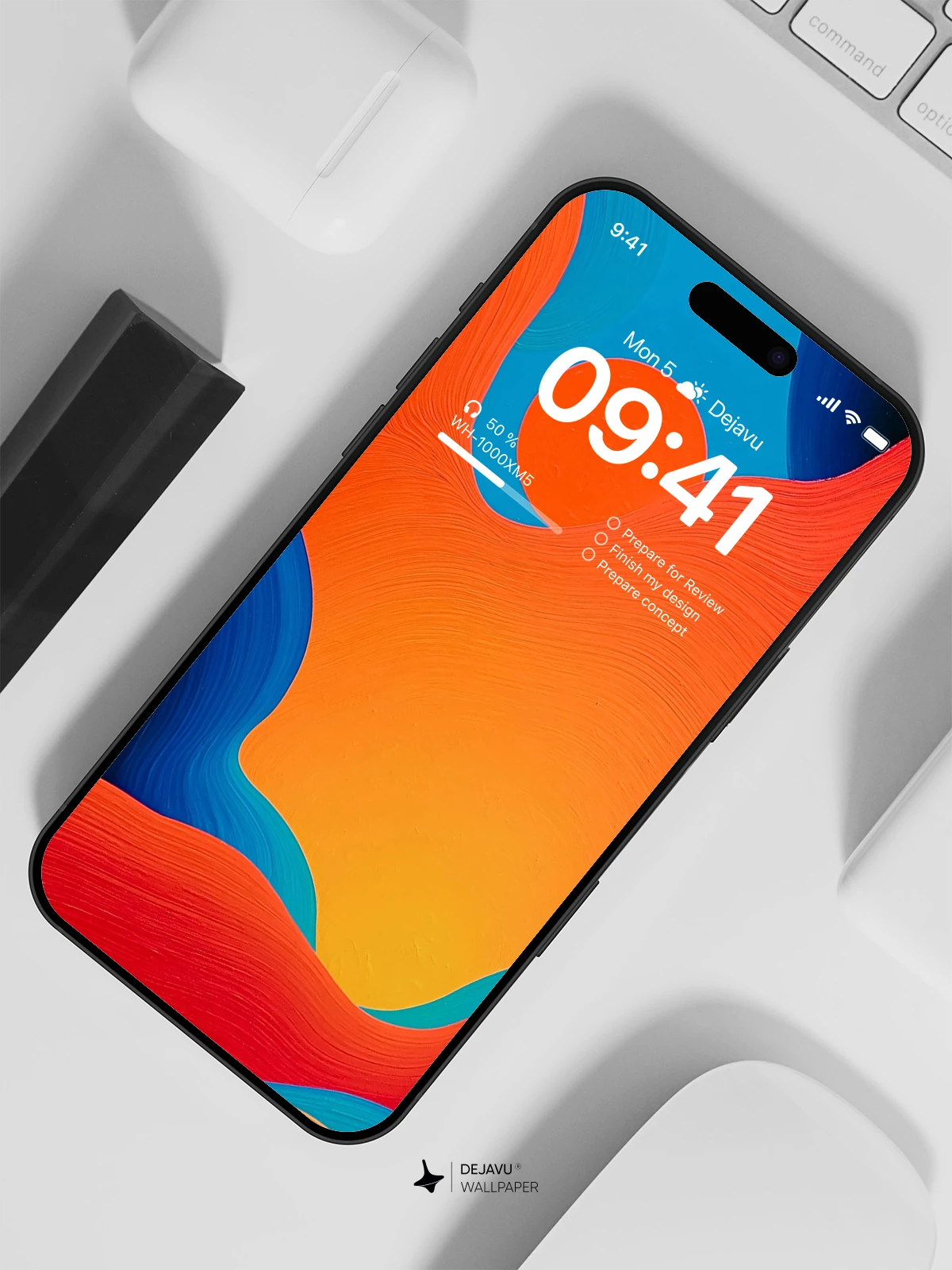 Abstract Colorful Wallpaper 4K for iPhone Lock Screen