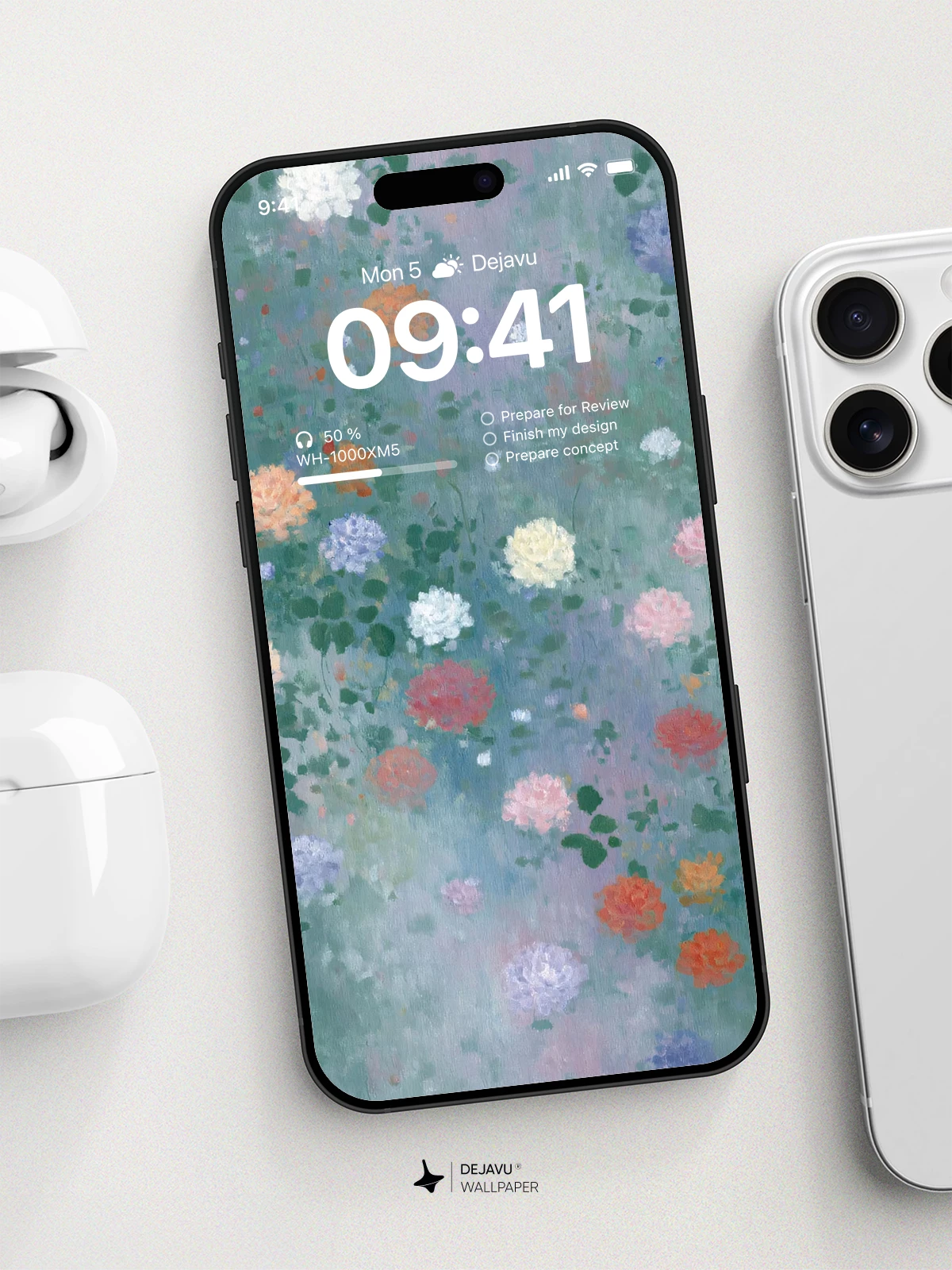 Floral Wallpaper 4K for iPhone Lock Screen
