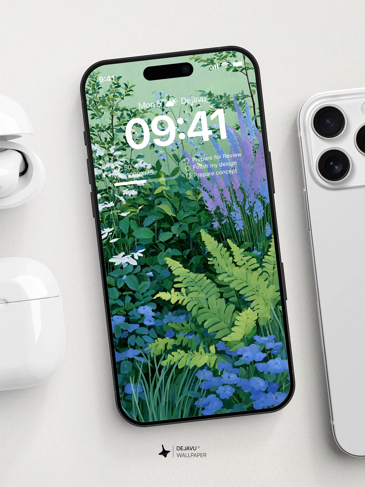Garden Flowers Wallpaper 4K for Mobile Background
