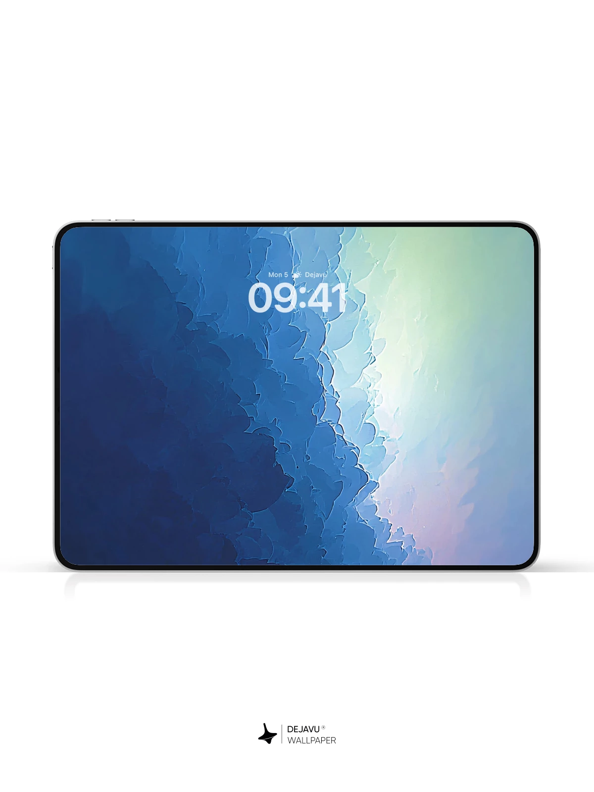 Blue Gradient Wallpaper 4K for iPhone Lock Screen