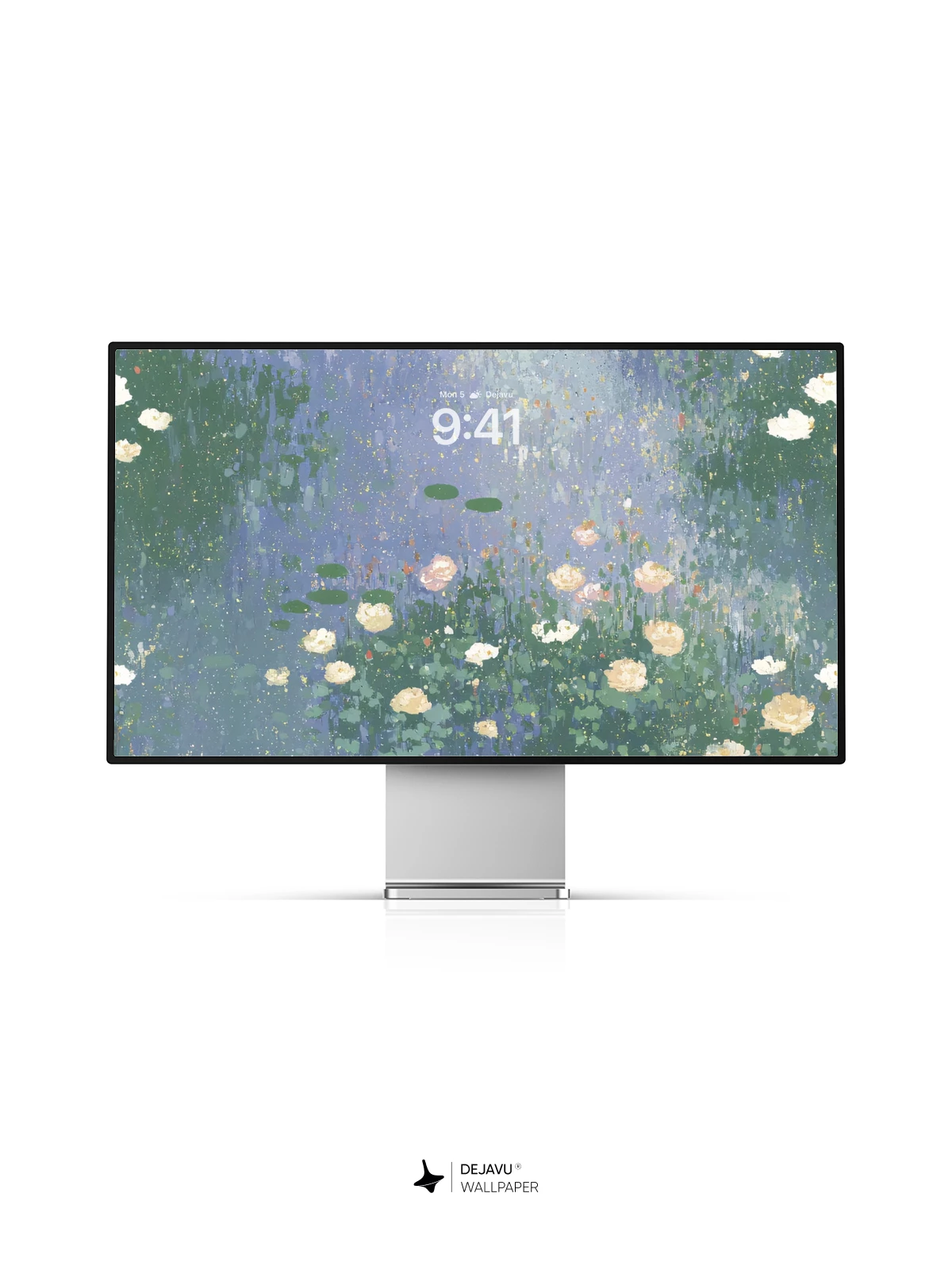 Abstract Watercolor Flower Wallpaper 4K for Mobile Background