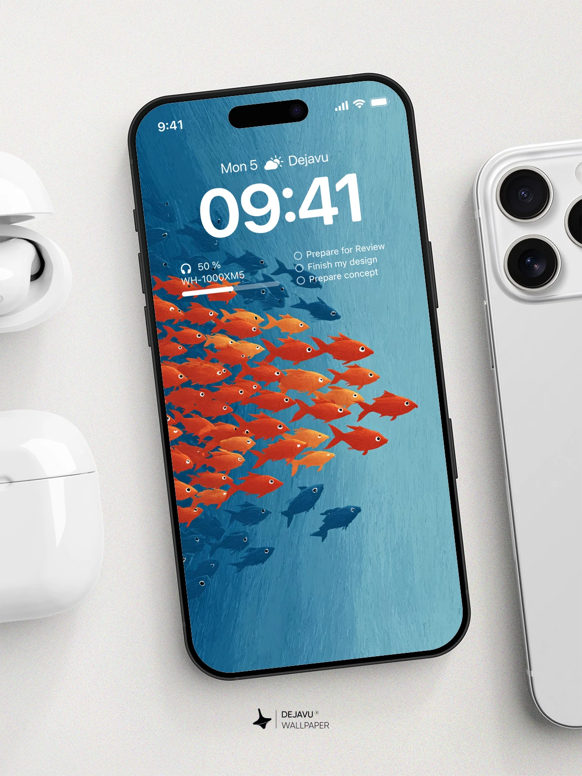 Fish Wallpaper 4K for iPhone Lock Screen