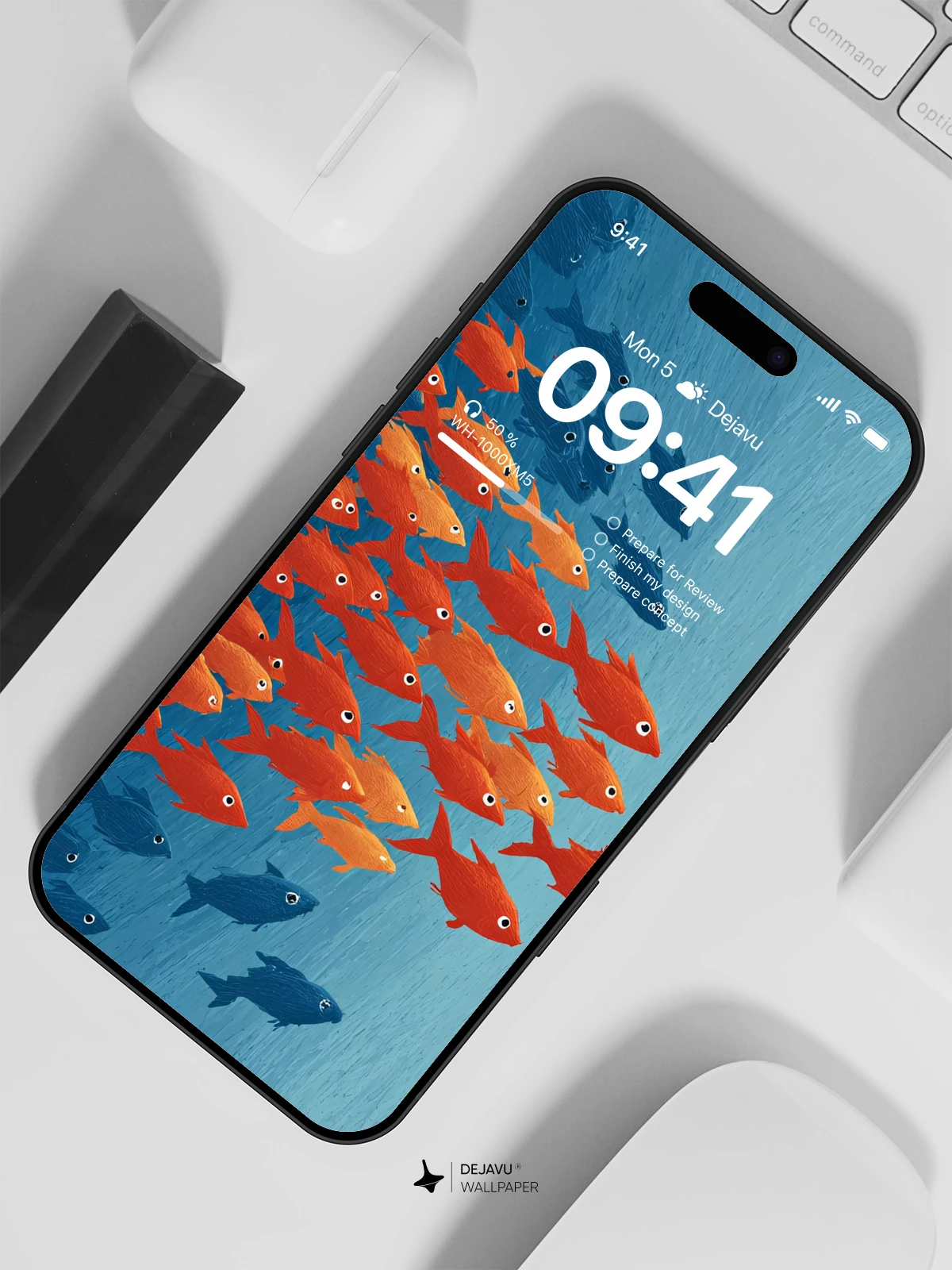 Fish Wallpaper 4K for iPhone Lock Screen