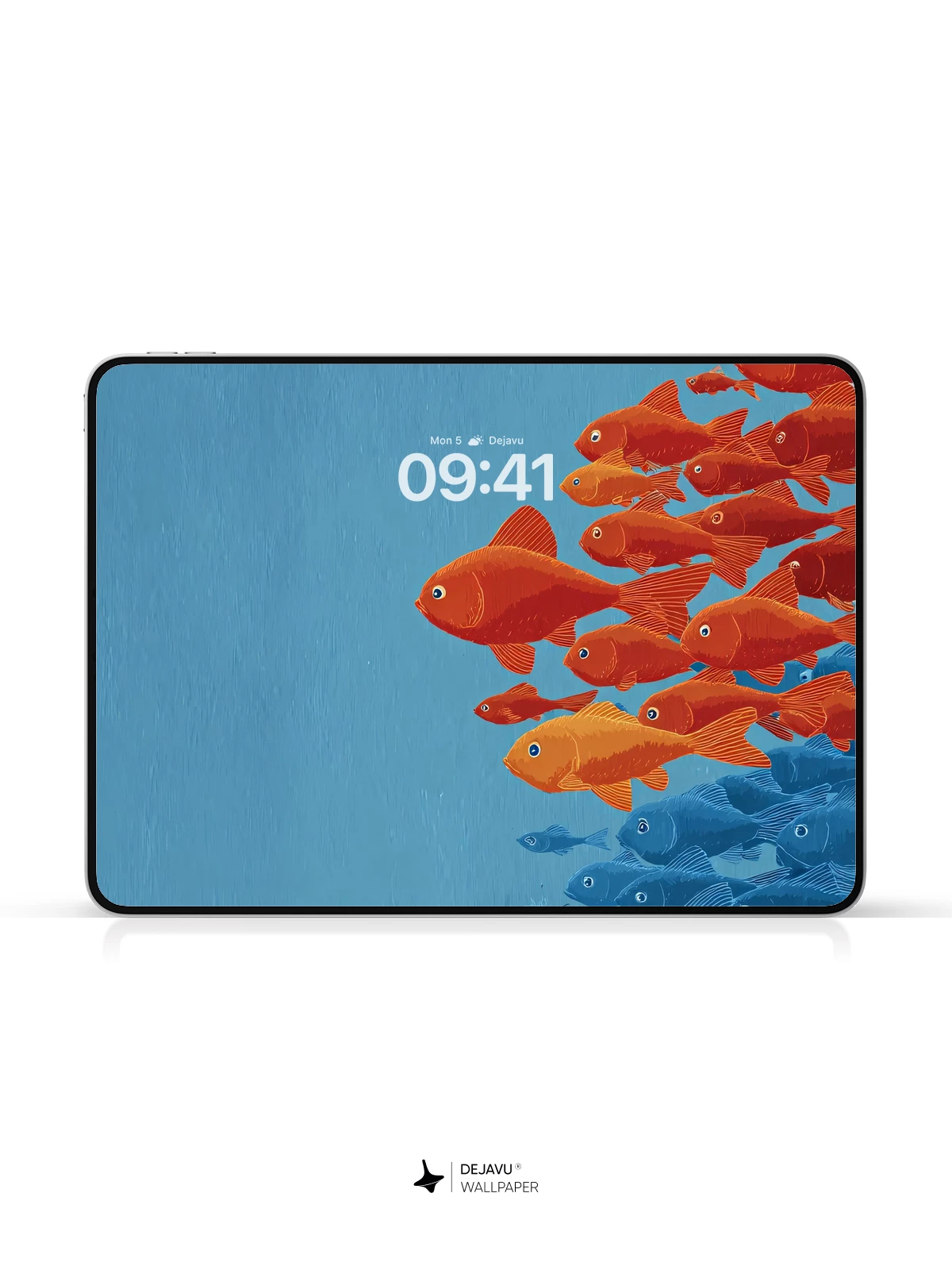 Goldfish School Wallpaper 4K for iPhone Lock Screen