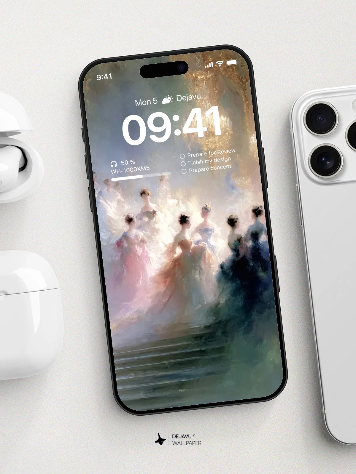 Elegant Ballroom Scene Wallpaper 4K for iPhone Lock Screen