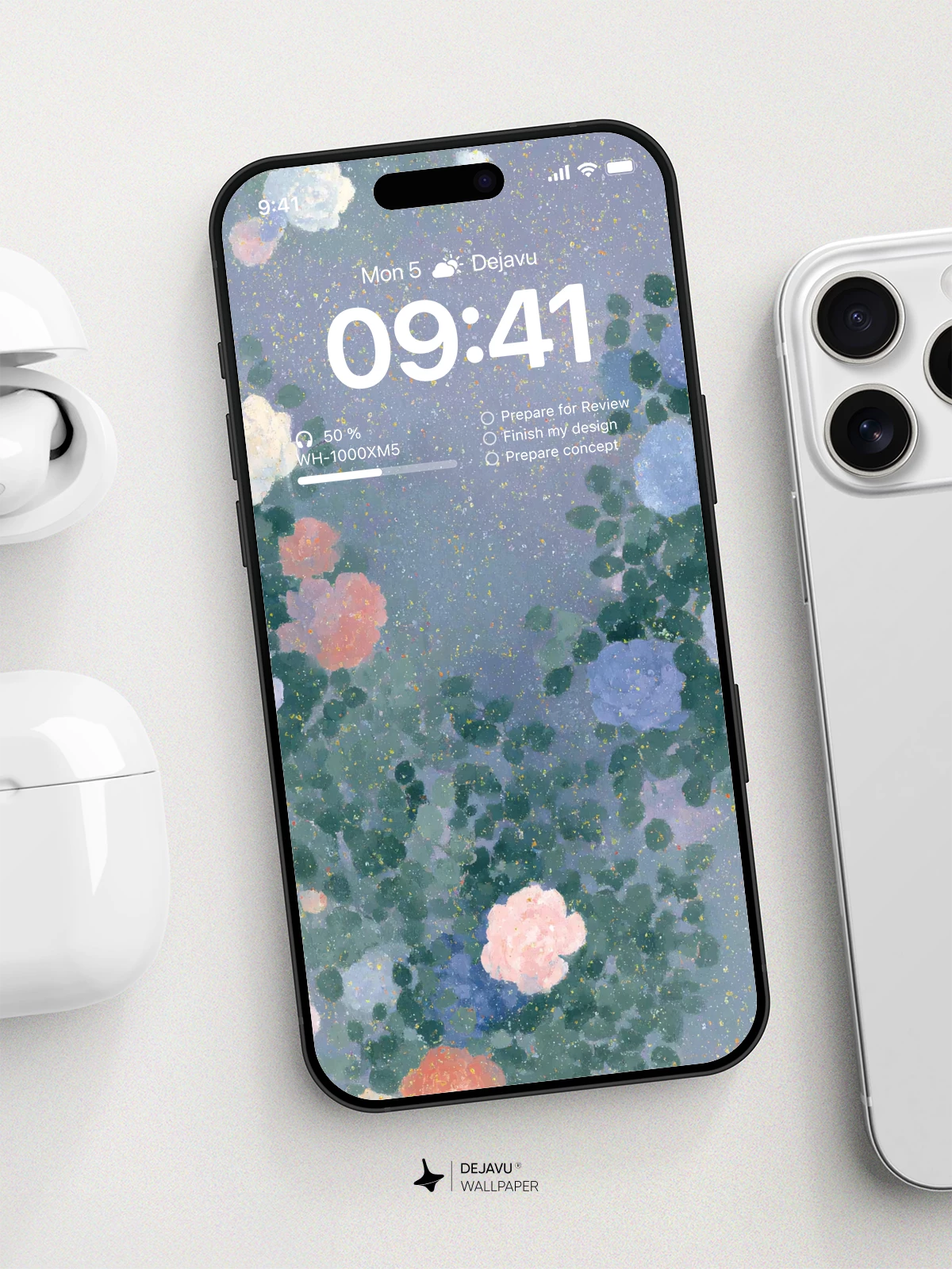 Floral Wallpaper 4K for iPhone Lock Screen