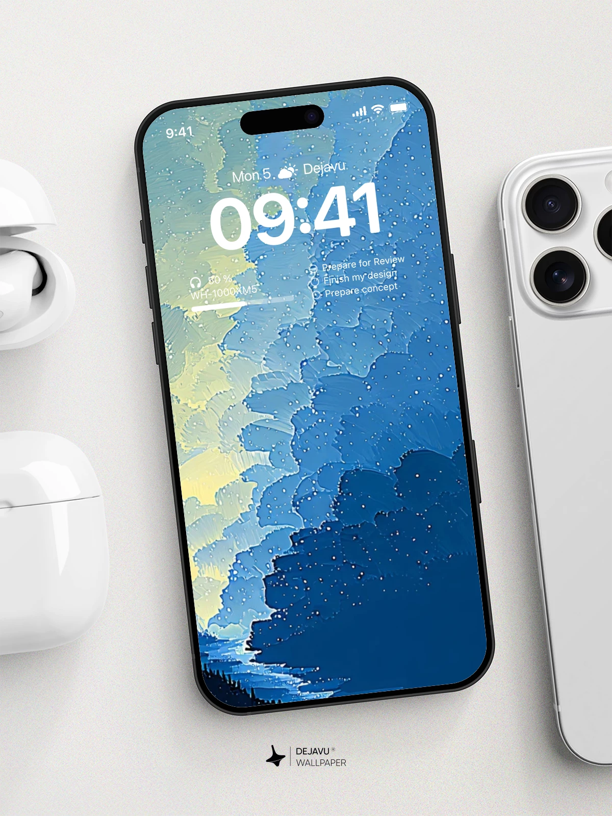 Dark Forest Night Wallpaper 4K for iPhone Lock Screen