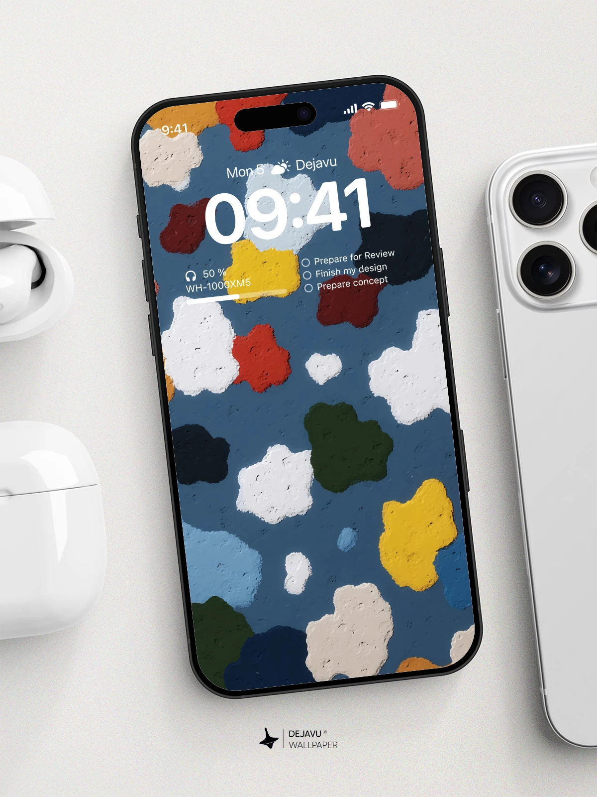Abstract Colorful Wallpaper 4K for iPhone Lock Screen