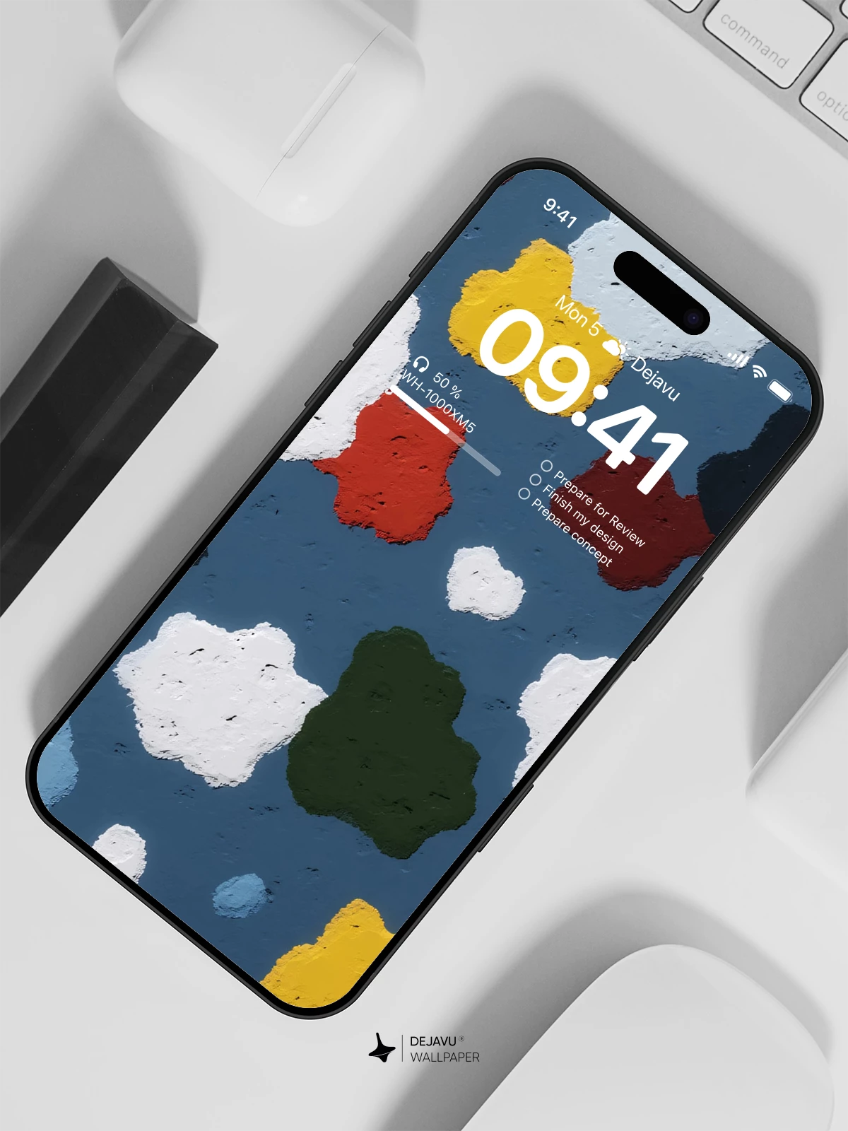 Abstract Colorful Wallpaper 4K for iPhone Lock Screen