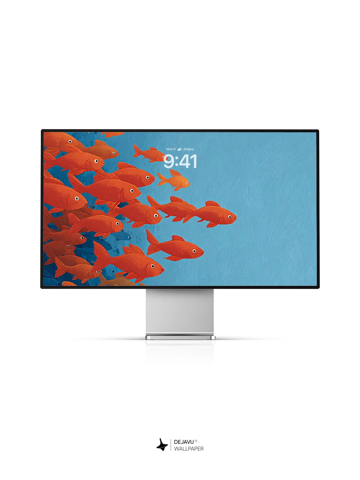 Fish School Wallpaper 4K for Mobile Background