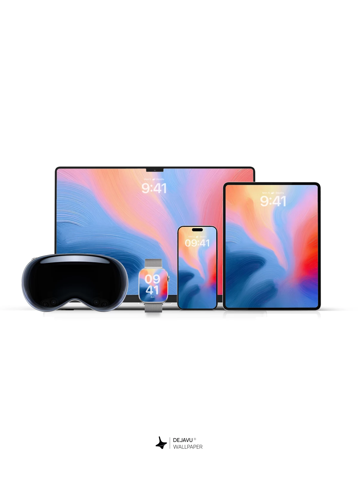 Abstract Colorful Wallpaper 4K for iPhone Lock Screen