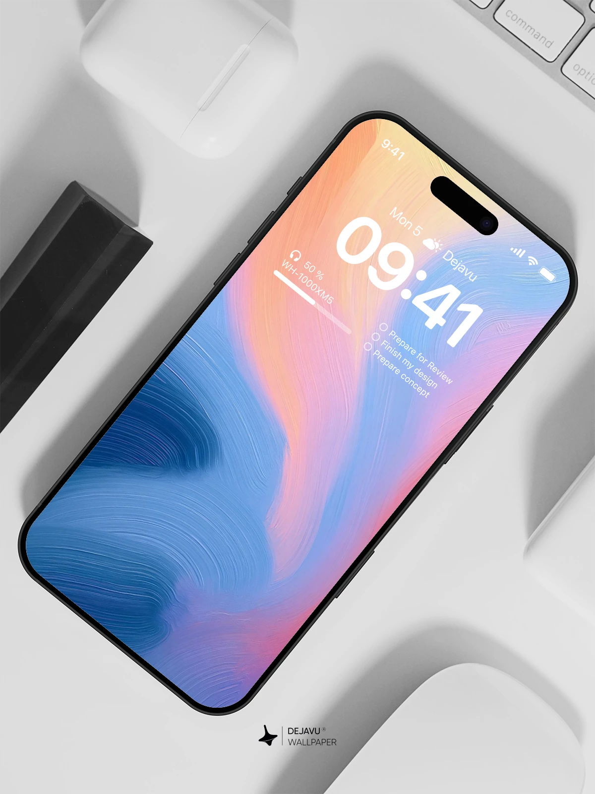 Abstract Colorful Wallpaper 4K for iPhone Lock Screen