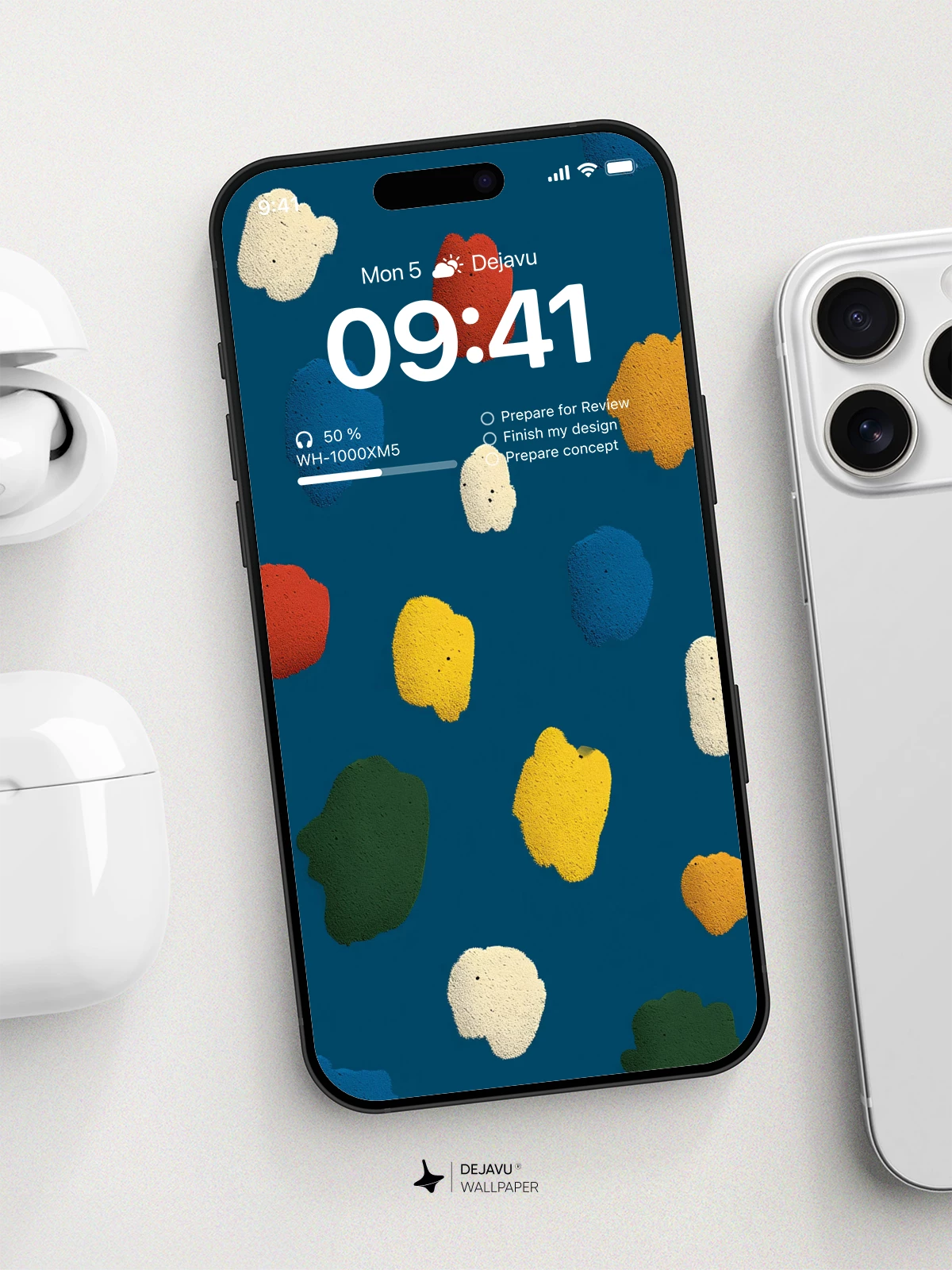 Colorful Abstract Wallpaper 4K for iPhone Lock Screen