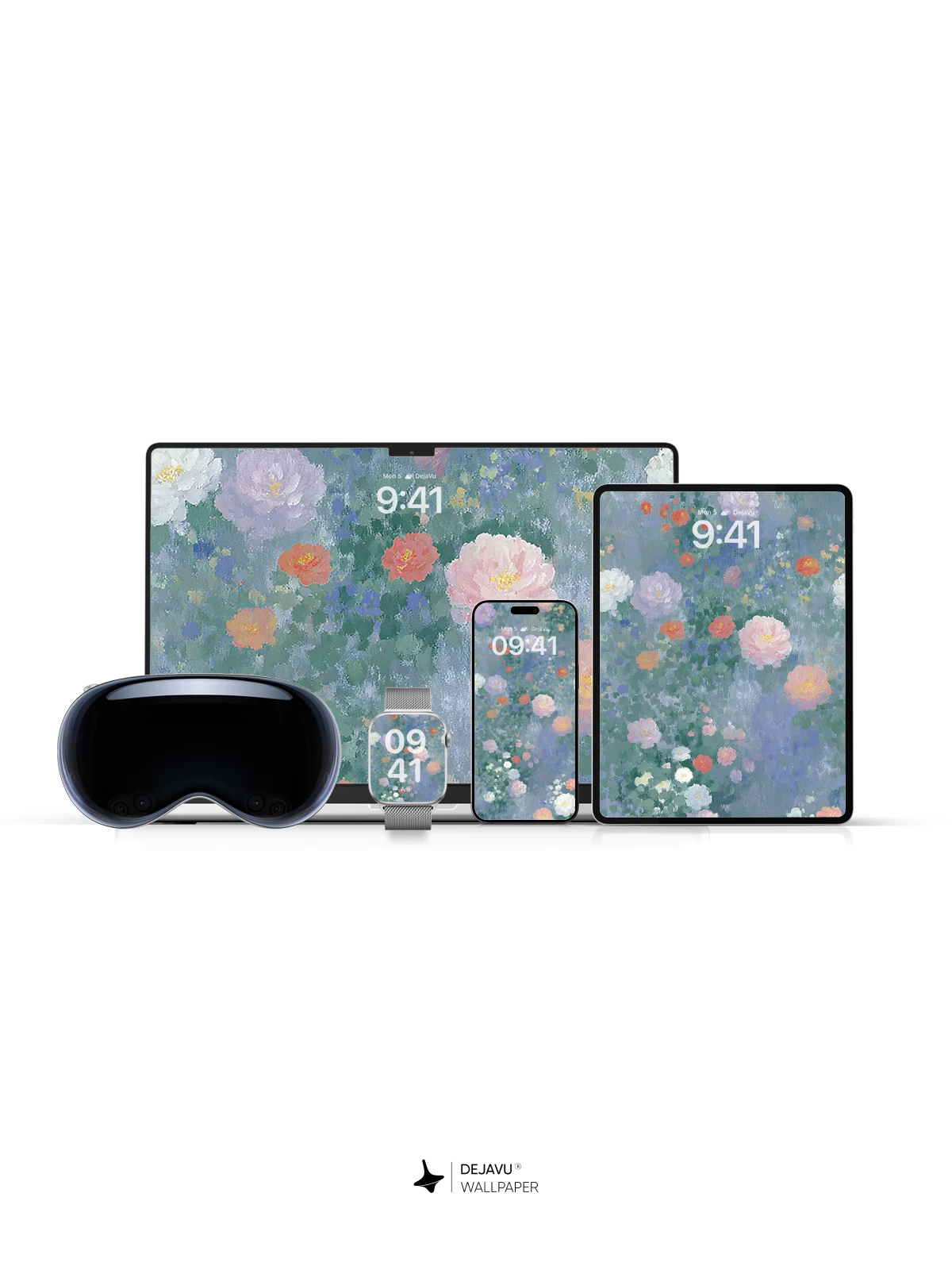 Floral Garden Wallpaper 4K for iPhone Lock Screen