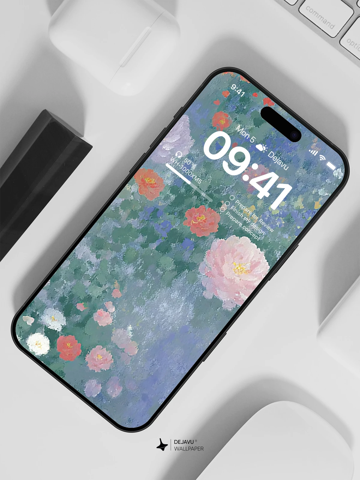 Floral Garden Wallpaper 4K for iPhone Lock Screen
