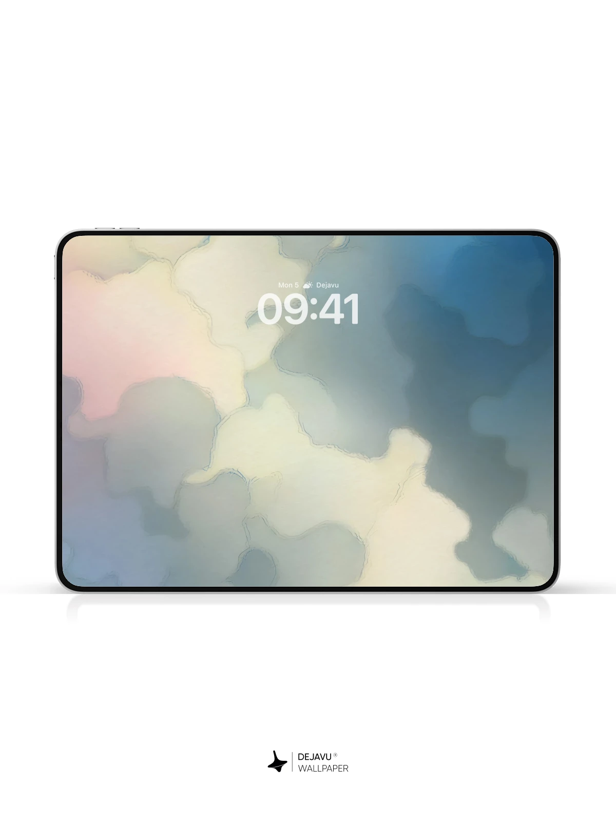 Soft Pastel Clouds Wallpaper 4K for iPhone Lock Screen