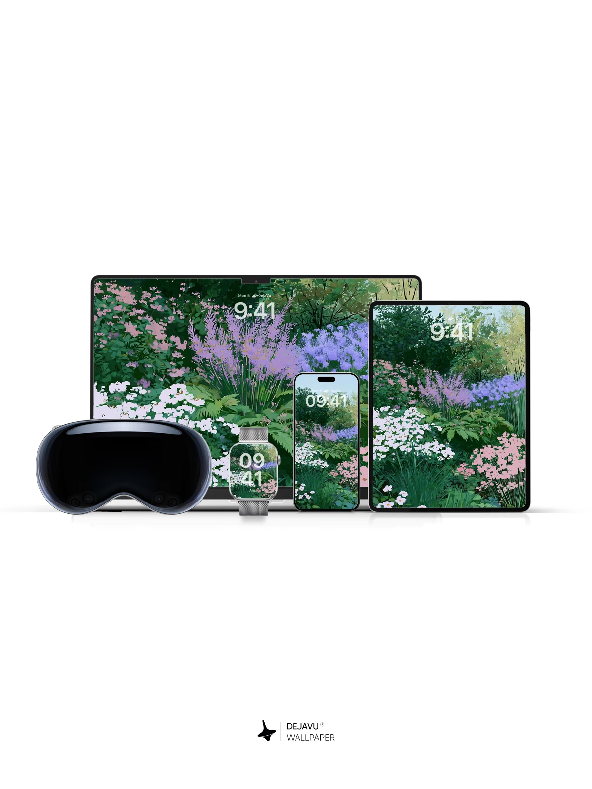 Floral Garden Wallpaper 4K for iPhone Lock Screen