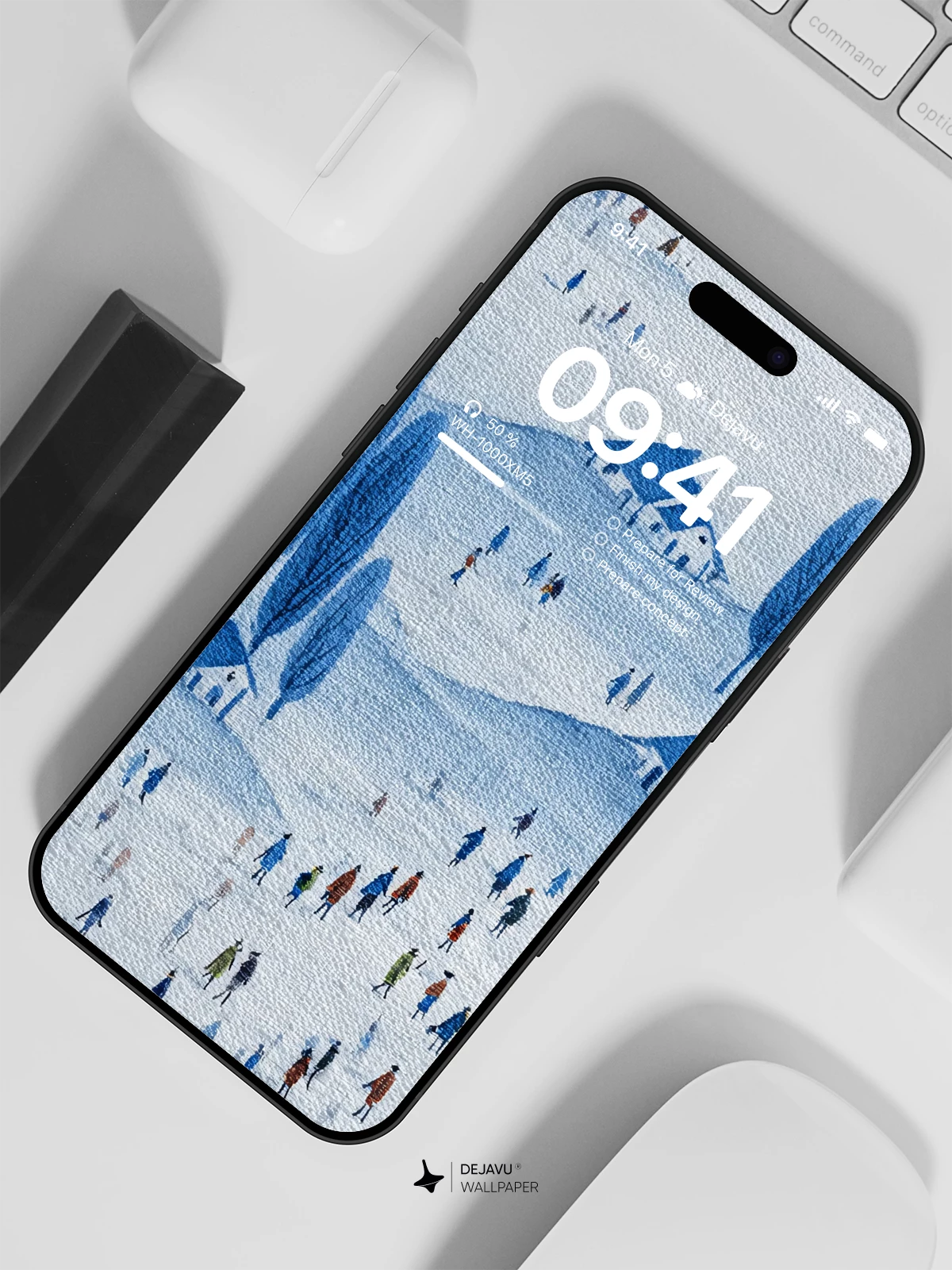 Winter Landscape Wallpaper 4K for iPhone Lock Screen