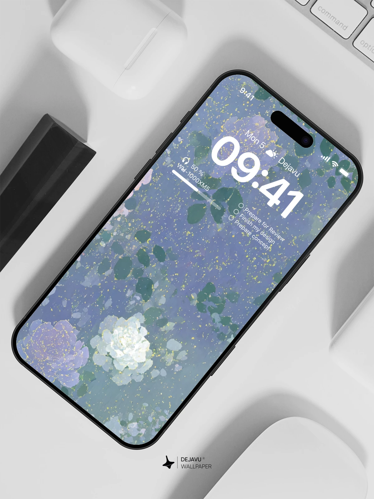 Pastel Floral Wallpaper 4K for iPhone Lock Screen