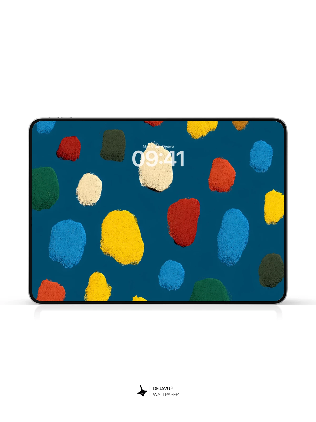 Abstract Colorful Dots Wallpaper 4K for iPhone Lock Screen