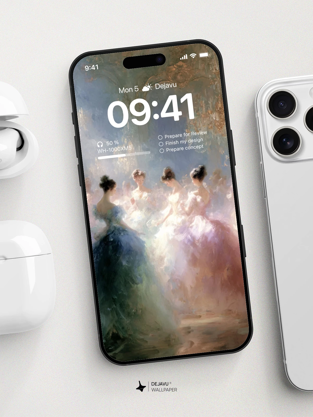 Elegant Ballroom Wallpaper 4K for iPhone Lock Screen
