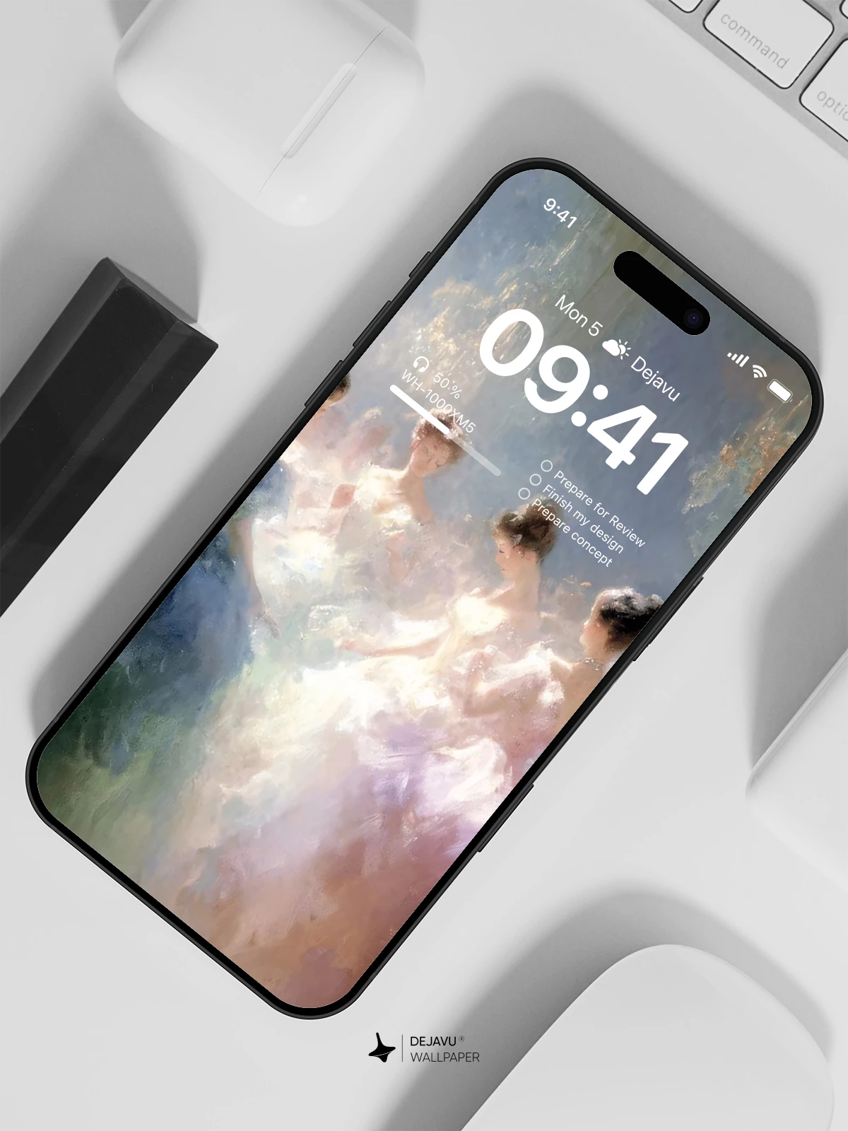 Elegant Ballroom Wallpaper 4K for iPhone Lock Screen