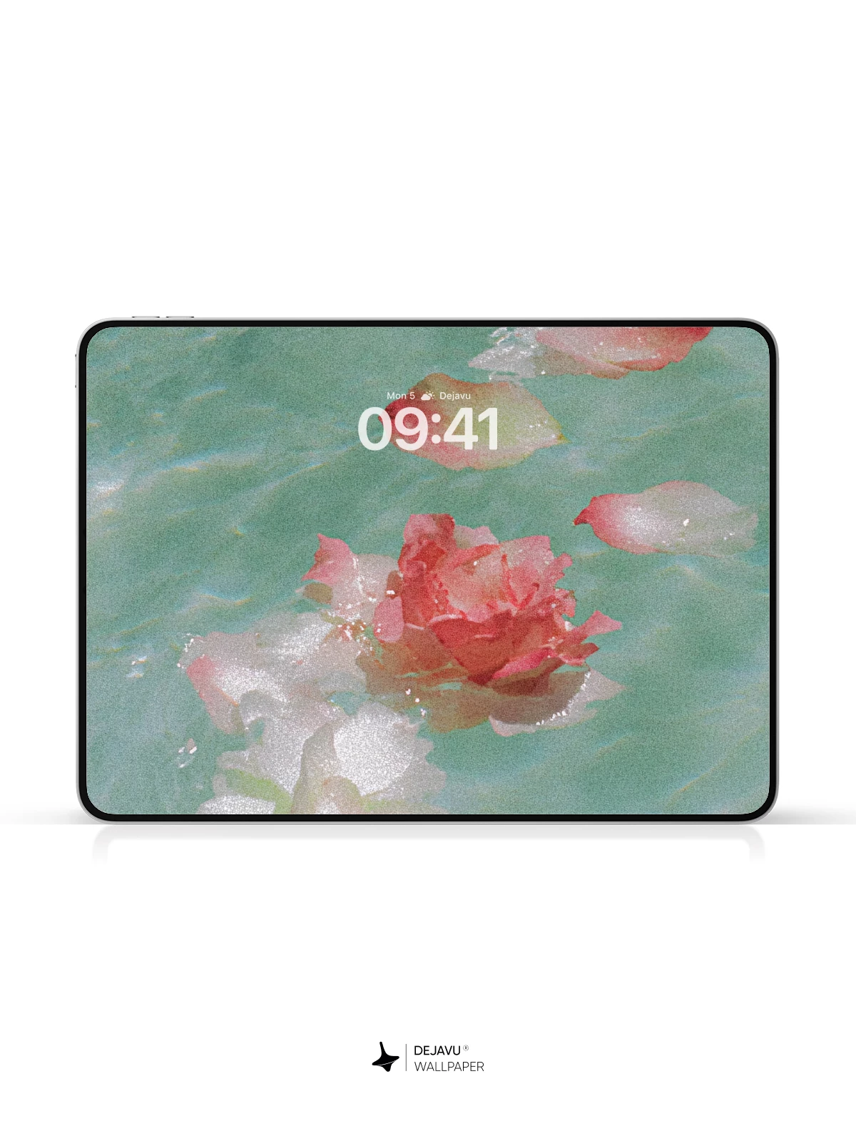 Floating Flower Petals Wallpaper 4K for iPhone Lock Screen