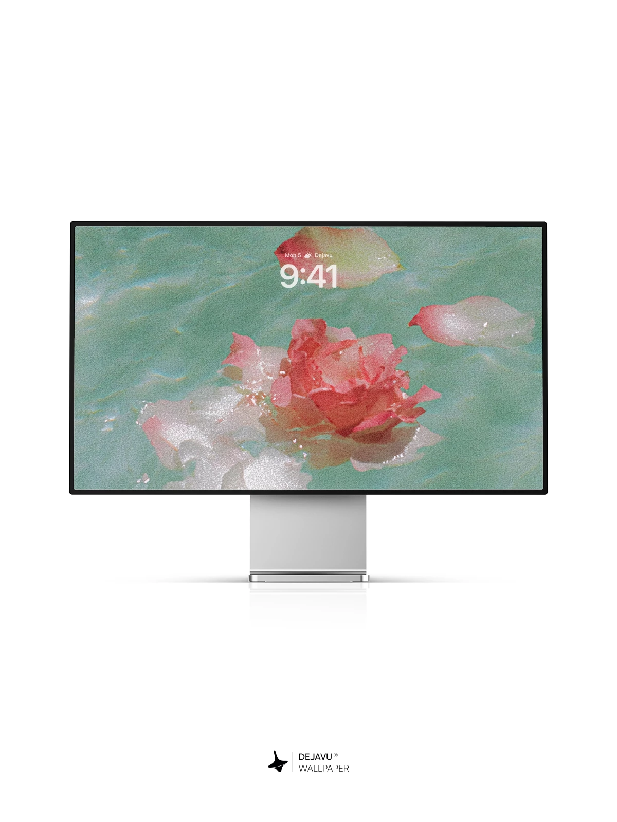 Floating Flower Petals Wallpaper 4K for iPhone Lock Screen