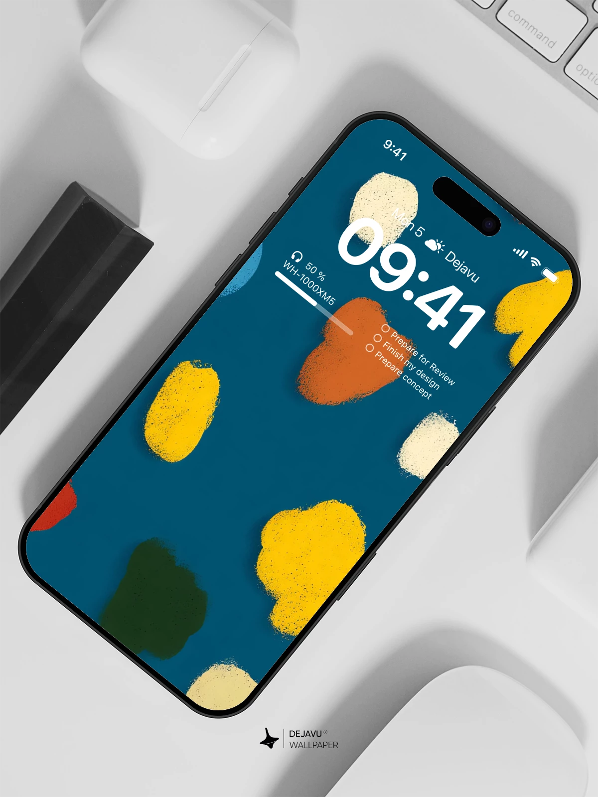 Colorful Abstract Wallpaper 4K for iPhone Lock Screen