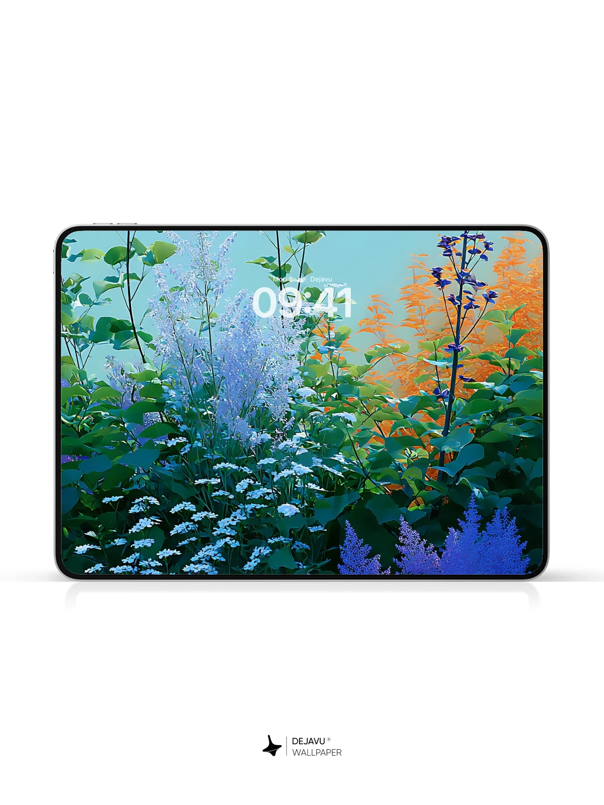 Colorful Flower Garden Wallpaper 4K for iPhone Lock Screen
