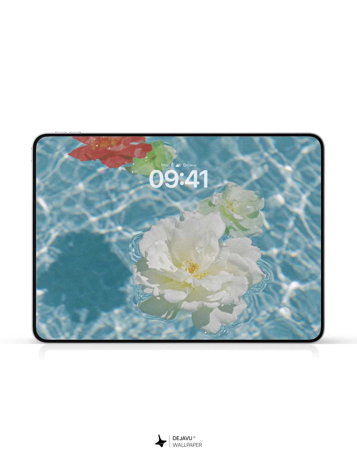 Floating Flowers Wallpaper 4K for iPhone Lock Screen