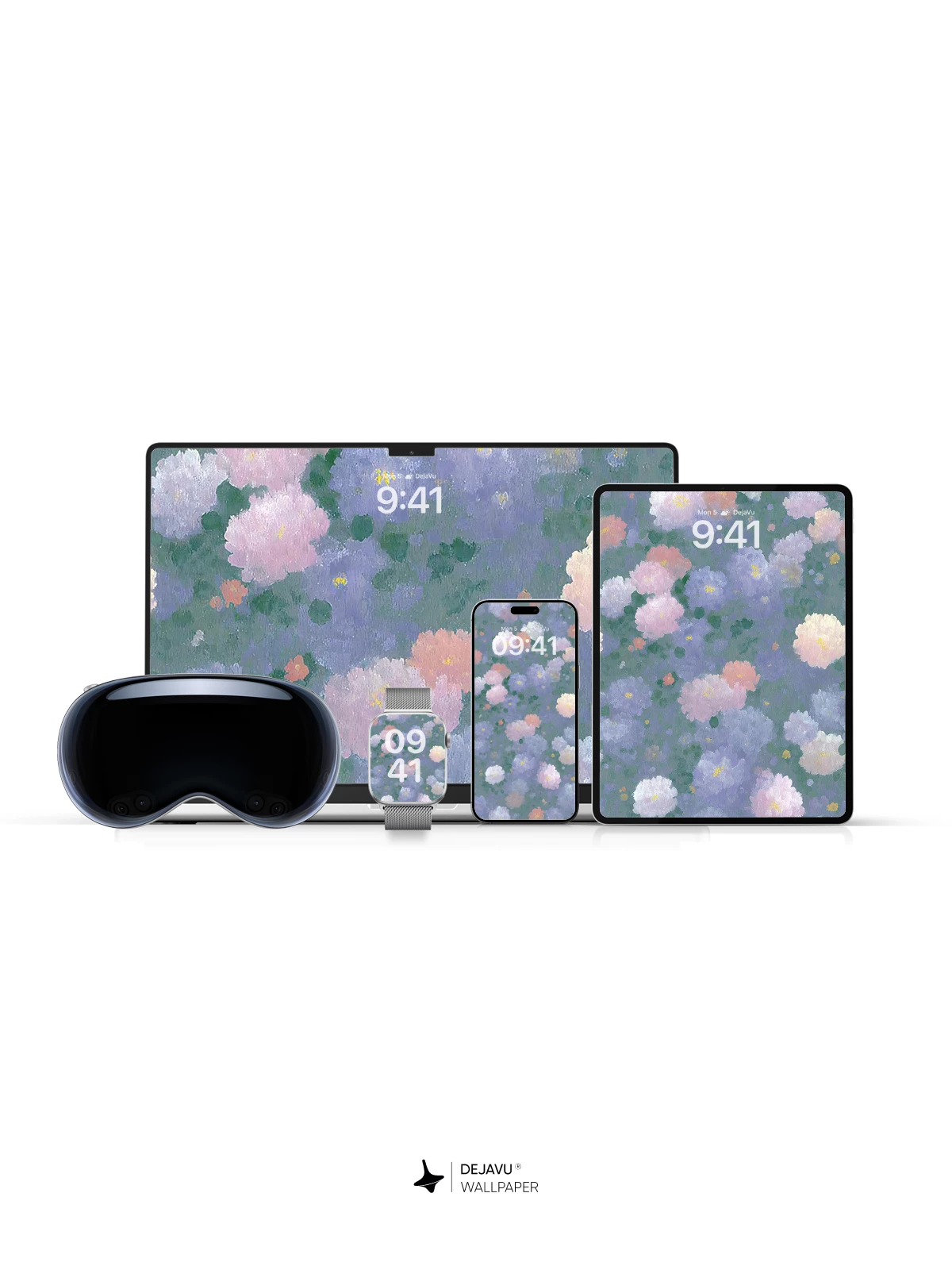 Pastel Floral Wallpaper 4K for iPhone Lock Screen