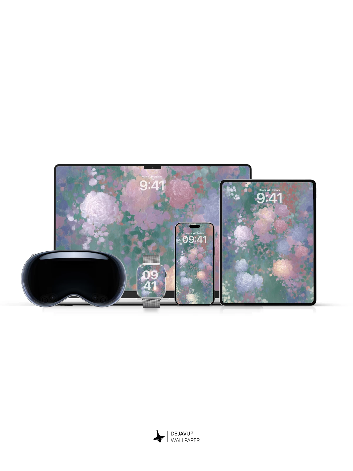 Pastel Floral Wallpaper 4K for iPhone Lock Screen
