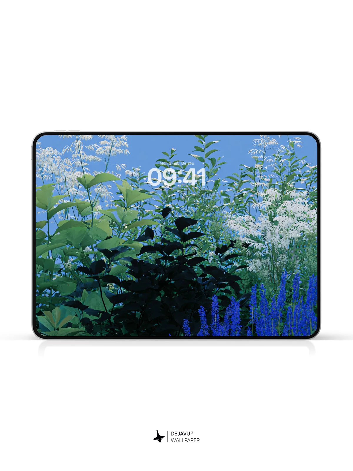 Blue Flowers Wallpaper 4K for Mobile Background