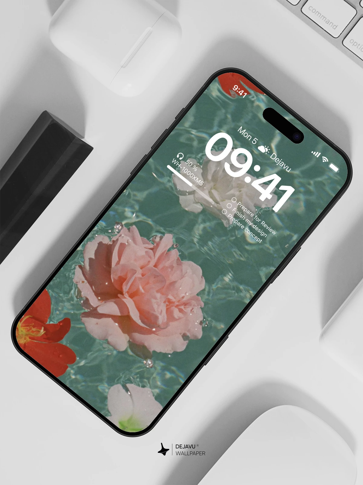 Floating Flowers Wallpaper 4K for Mobile Background