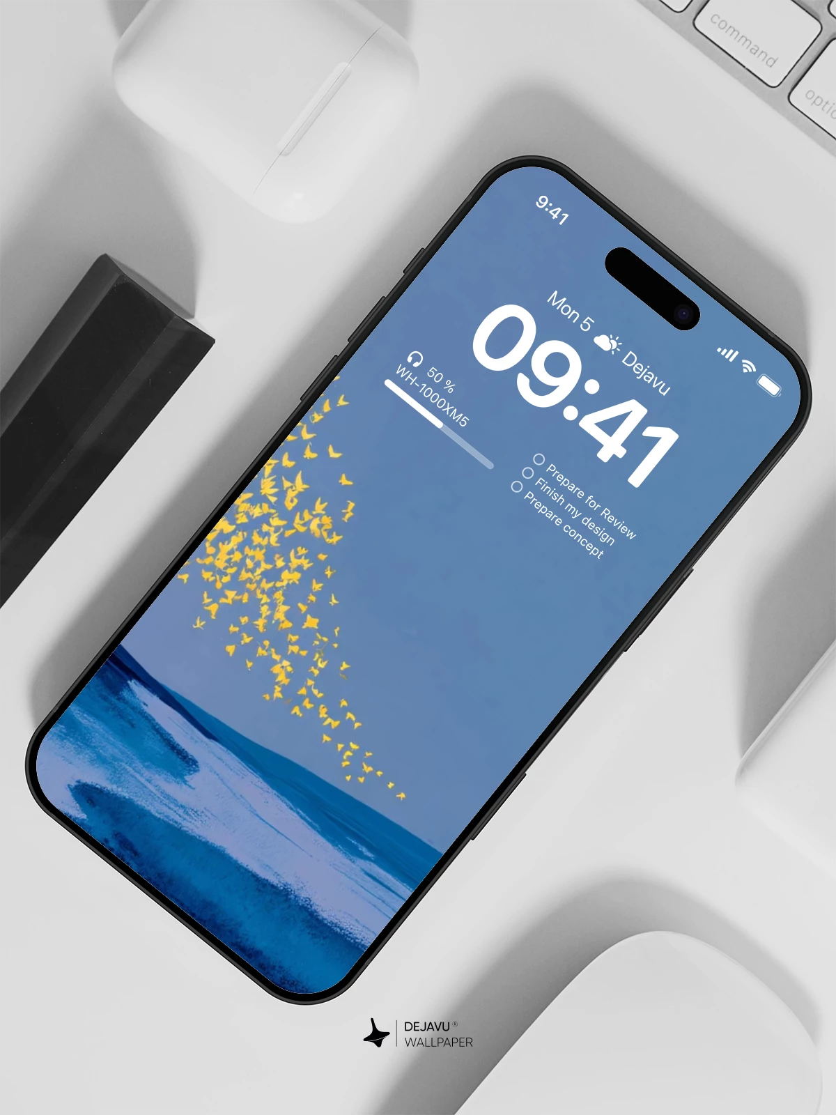 Yellow Butterflies Wallpaper 4K for iPhone Lock Screen