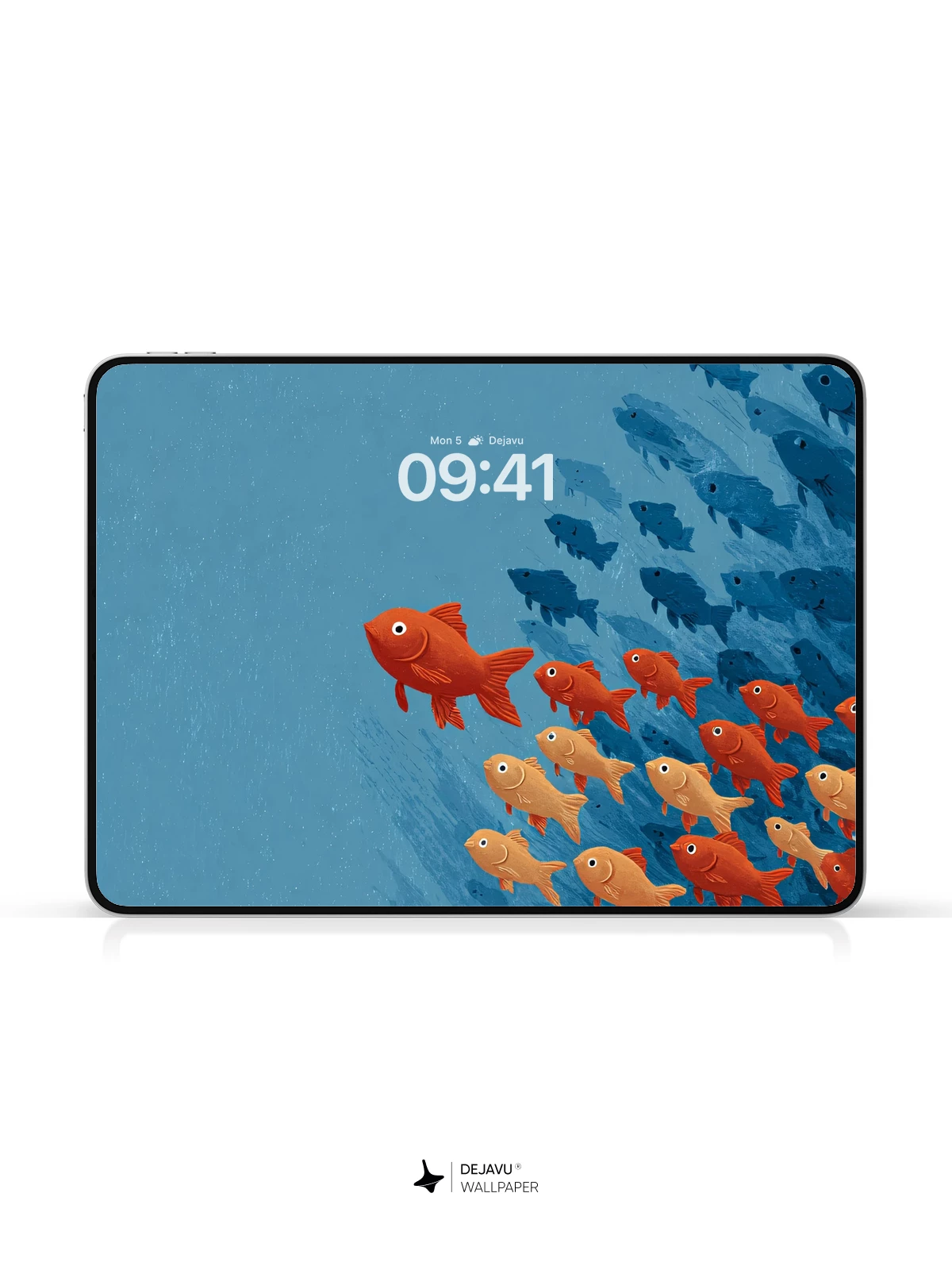 Goldfish School Wallpaper 4K for Mobile Background