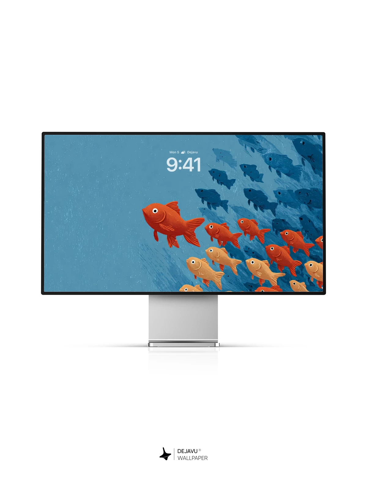 Goldfish School Wallpaper 4K for Mobile Background