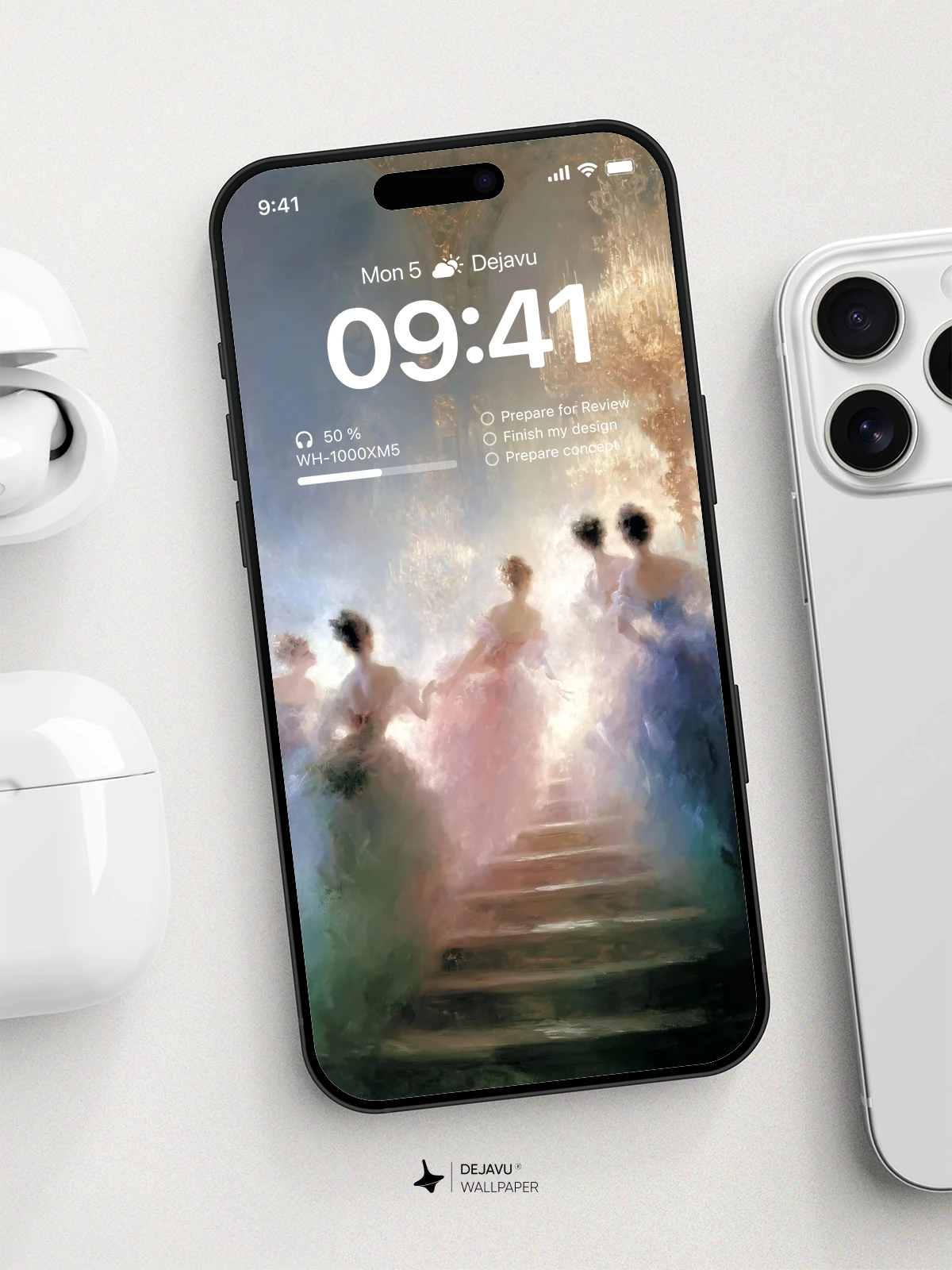 Elegant Ballroom Scene Wallpaper 4K for iPhone Lock Screen