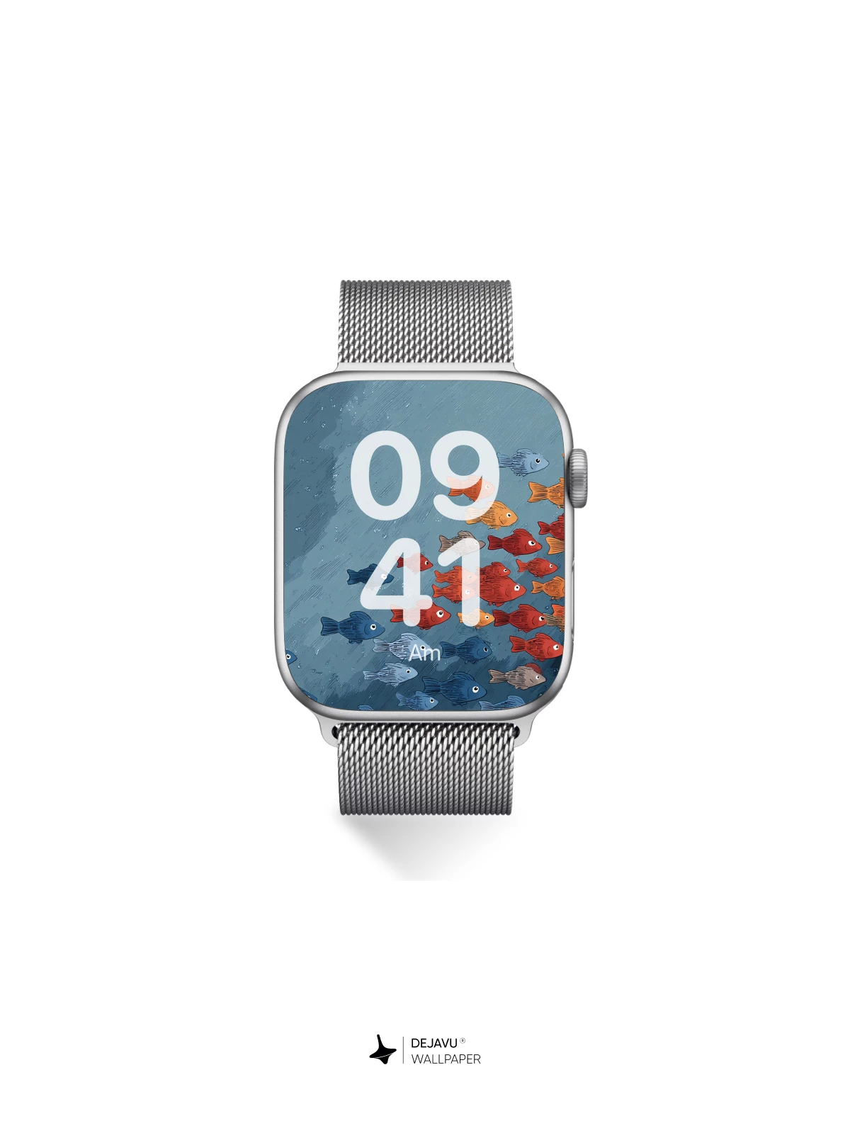 Colorful Fish School Wallpaper 4K for iPhone Lock Screen