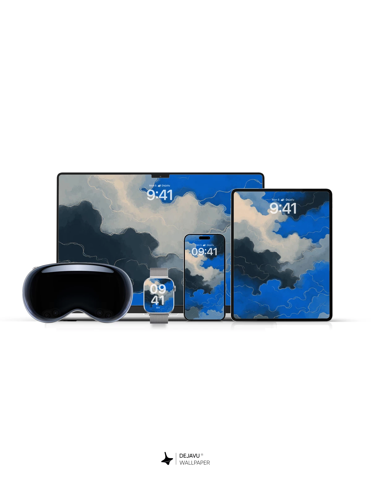Abstract Cloud Wallpaper 4K for iPhone Lock Screen
