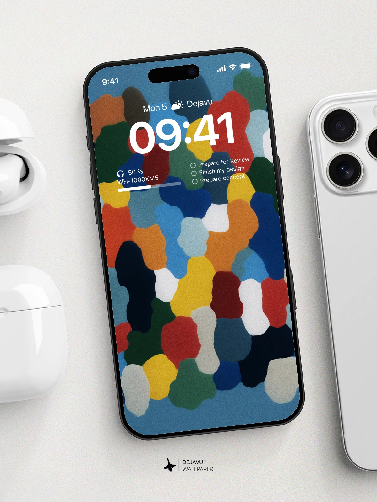 Abstract Colorful Wallpaper 4K for Mobile Background