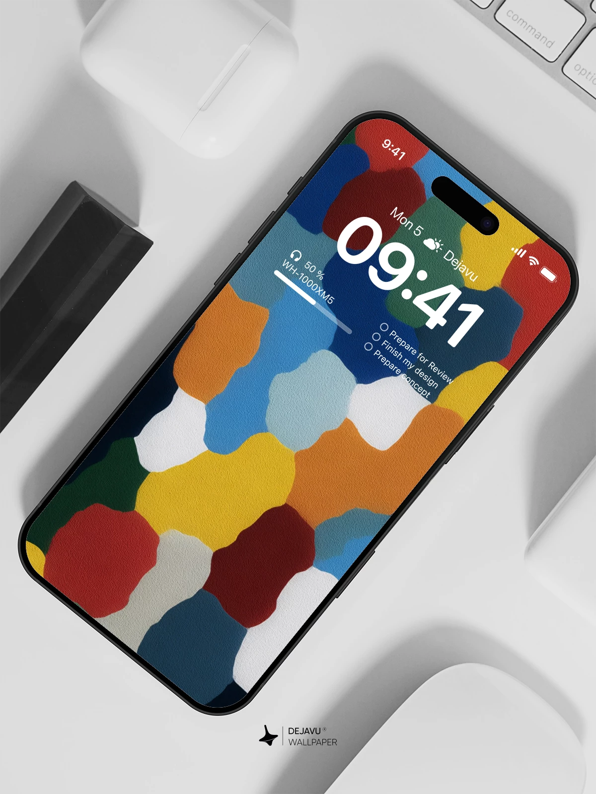 Abstract Colorful Wallpaper 4K for Mobile Background